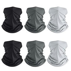6Pcs Summer UV Protection Cooling Neck Gaiter Face Mask Scarf Breathable Bandana