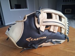 Easton NATB1175 RHT Baseball Glove 11.75″ BLACK TAN Natural Elite RARE HTF