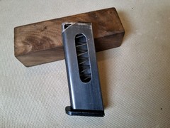 Armi Galesi Brescia 25acp 7rd Magazine Black Plastic Base OEM CA=FFL Only.