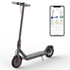 JOYHIS J078 Electric Scooter for Men and Women 8.5″ Solid Tire 19mph Power by