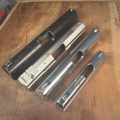 Four Pistol Slide Lot Lorcin JA9 Raven Arms 9mm 380 25
