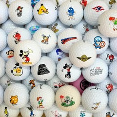 36 Disney Logo Bulk Used Golf Balls 5A Quality FREE SHIPPING!