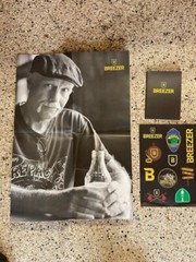 Breezer Bikes poster, stickers, notebook featuring Joe Breeze (MTB Hall of Fame)