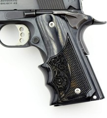 Altamont 1911 Grips – Fingergroove – Full Size 1911 Real Wood Gun Grips w. Ambi
