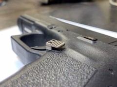For GLOCK Extended Aluminum Mag Release Gen3,17,19,22,23,24,26,27,31,32,33,34,35