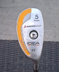 Adams Idea Pro Gold 5 Hybrid 26* Aldila VS Proto By You 80g Reg. Flex RH