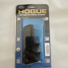 Hogue 45000 OverMolded Grip with Finger Grooves for 1911 Government – Black