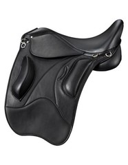 Tough 1 English Saddle Equitare Harmony Endurance 16″ Black ES385