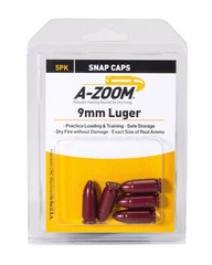 A-Zoom 15116 9mm Luger Precision Snap Cap 5 Pack