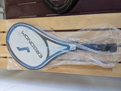 NOS SNAUWAERT Ergonom Mid Size RARE Odd Vintage Tennis Racket Racquet
