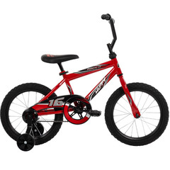Huffy 16″ Rock It Kids’ Bike, Fits Riders 42″ – 48″, Red, Youth, Boys