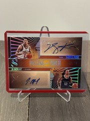 2024-25 Panini Silhouette Derrick Rose/Ja Morant Passing The Torch Dual Auto /10