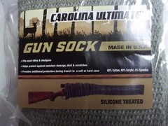 Carolina Ultimate Gun Sock / Cover long w/Silicone *100% AMERICAN MADE* USA