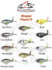 River2Sea Whopper Plopper 75 Topwater Bait – Choose Color