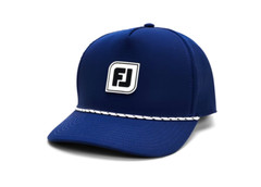 New FootJoy Jewel Rope Navy Blue Adjustable Snapback Hat