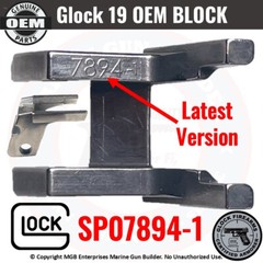 Genuine Glock 19 Locking Block OEM (Part #7894-1) – Updated Model with Dash -1