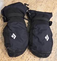 Black Diamond Unisex L Mercury Warm Insulated BDry Pertex Goat Ski Snow Mittens