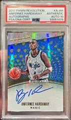 2017-18 Panini Revolution Anfernee Hardaway Autographs PSA Auto 10