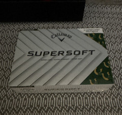 Callaway Supersoft Super Lucky White/Green Tour Preferred Golf Balls 12pk