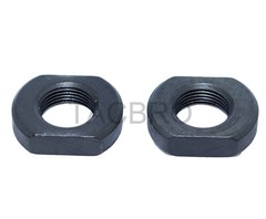 2 pieces 1/2″x28 Crush Washer Type Adjustable Locking Jam Nut 0.196″ Thickness