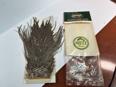 Metz Grade #2 Grizzly Rooster Saddle
