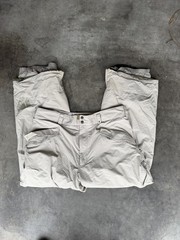 Burton Snowboarding Snow Ski Pants Cream Adjustable Waist Men’s 2XL