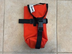 Road Runner Bags Drafter Saddle Bag Orange .75L Gravel MTB Bike Tool Bag NEW