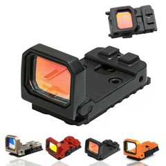 Tactical Flip Up Red Dot Sight Holographic Reflex Scope for 20mm Picatinny Rails