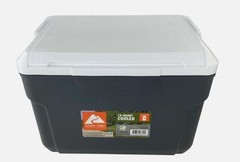 10 Quart Hard Side Cooler, 14-Can Capacity, Gray