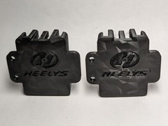 (4) – Heelys Heel Plugs – Flat Style – Single-wheeled – Small Replacement