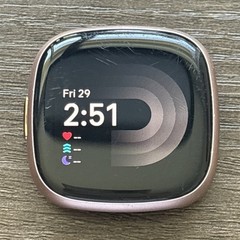 Google – Fitbit Versa 4 Fitness Smartwatch – Copper Rose – (2022) Watch Only