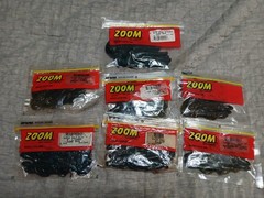 Bundle Lot of Zoom Soft Plastic Bass Fishing Lures 6in Lizard/Big Dead Ringer