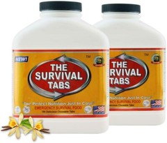 Emergency survival food supply vanilla 25-year shelf life none GMO gluten-free 