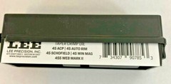 Lee 90785 45 ACP/45 AUTO RIM/45 SCHOFIELD/455 WEB MARK 2/45 WIN Taper Crimp Die