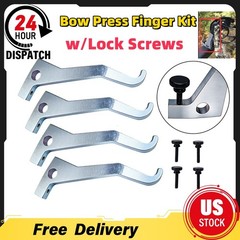 7/16 »For Most Modern Compound Bows Linear Bow Press Finger Kit w/Lock Screws