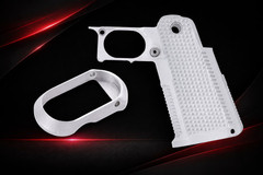COSClutch Raw Aluminum Grip Kit for Double Stack 1911/2011 Staccato STI Tisas