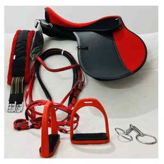 Light Weight Jumping Synthetic saddle Light Weight Complete Saddle Set 14to18in
