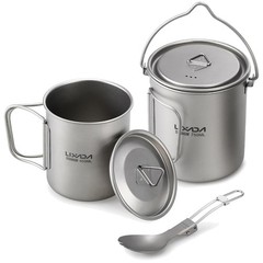 Corrosion-Resistant Titanium Cookware Trio