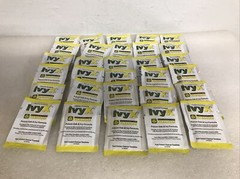 IvyX Post Contact Poison Oak & Ivy Cleanser Towelettes 30 Count Lot New Sealed