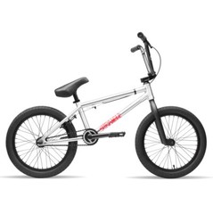 STRANGER BMX MINI MAC 18″ BICYCLE SILVER (For riders between 4’4″-4’10»)