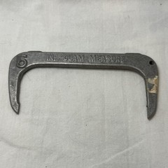 Vintage Kearneys’ Mfg 5” Clam Measure Tool Cast Aluminum Free Shipping 5 Inches