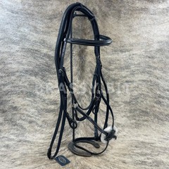 O/S HDR Figure 8 English Bridle w/ Reins
