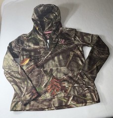 Huntworth Ladies Camouflage Hoodie Hunting Pullover Size Medium