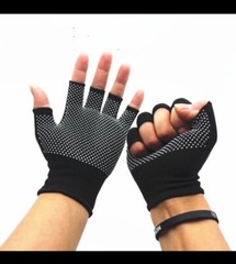 3/5 Fingerless Fishing Gloves Breathable Quick Drying Anti-slip Fishing Gloves