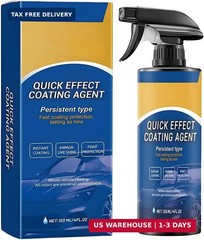 Car Coating Agent Spray, 3 in 1 High Protection Vehicle Quick-Acting Coating Age
