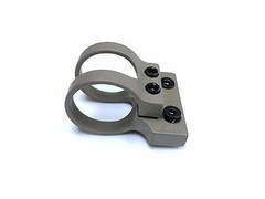FDE Flashlight KeyMod Rail Mount 1 inch SureFire Streamlight Flat Dark Earth