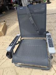 YETI Hondo Reclining Beach Chair – Navy & Gray – *Minor Imperfections*