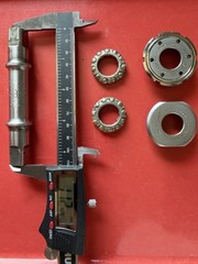 Vintage Campagnolo Record 68-SS-120 Bottom Bracket 68mm 112mm English z