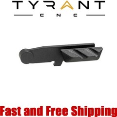 Tyrant CNC Extended Slide Catch Lever for Sig Sauer P365 /P365 Macro – Black