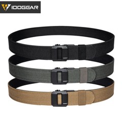 IDOGEAR Tactical Belt 1.5″ Sturdy Ratchet Nylon Gun Belt Rigid Heavy Duty Army